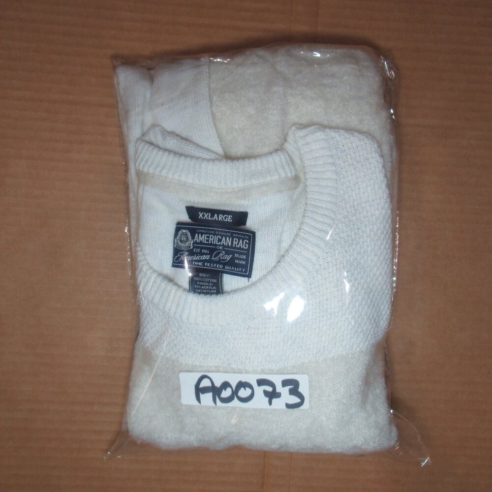 American Rag Textured Patchwork Sweater | Size XXL - Picture 10 of 10